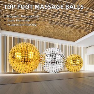 Plastic Magnetic <b>Hand</b> <b>Massage</b> Ball - Product Image 3