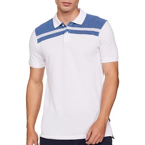 Nouveau design de polo pour homme, décontracté, à séchage rapide, tricoté, 100% coton, couleur unie, manches courtes pour chemises - Product Image 3