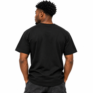 Camiseta Oversize de Hombre con Logo Personalizado OEM, 250GSM, de Gran Gramaje, Hombro Caído, Estilo Urbano, Fabricante Mayorista - Product Image 3