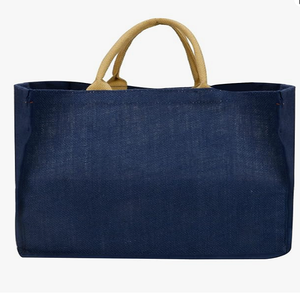 Bolsa de Yute Reutilizable y Elegante, Bolsa de Compras Ecológica con Asas Resistentes para el Mercado, Comercio Minorista y Uso Diario - Product Image 4
