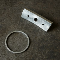 Profils en aluminium 6063 de la série 6000 du fabricant CNC, finition argentée, pour jantes de vélo et portes, revêtement poudré, certifié ISO9001, traitement par cintrage