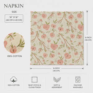 Ensemble de serviettes de table en coton de luxe, serviettes en tissu doux et réutilisables pour la maison, l'hôtel et la restauration - Product Image 2