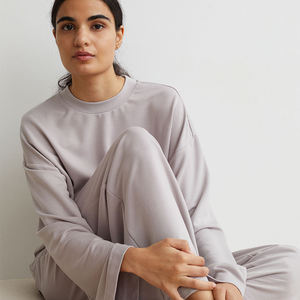 Nouvel ensemble de pyjama pour femme, design personnalisé, tissu imprimé sur mesure, chemises et bas pour pyjama de nuit féminin - Product Image 3