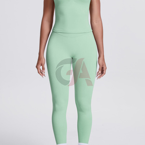 Conjunto de Yoga para Mujer al por Mayor 2026, Alta Elasticidad, Ligero, Secado Rápido, Ropa Deportiva Personalizada para Gimnasio - Product Image 6