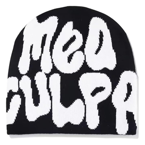 OEM ODM <b>Wool</b> Acrylic Knit Skull Winter Warm Streetwear Design Good Supplier New Arrival Trendy Product Casual Unisex <b>Beanies</b> - Product Image 1