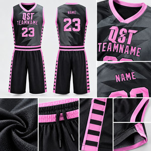 Vente en gros d'usine, uniformes de basket-ball personnalisés à séchage rapide, bon marché, pour enfants et adultes, uniformes de basket-ball pour jeunes à prix abordable - Product Image 5