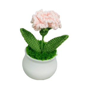 Pot de fleurs en crochet en bois et plastique de haute qualité, décoration d'intérieur magnifique, articles cadeaux par des consignateurs indiens - Product Image 2