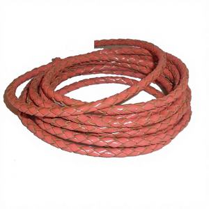 Haute cordons en cuir véritable multi-usage artisanat différentes tailles tressé bord résultats usine directe pour sacs bijoux haute naturel - Product Image 1