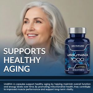 Cápsulas de Urolithin A Liposomal de 1000 mg, Suplemento Dietético Herbal, Fórmula Personalizada Disponible, Marca Privada, Venta Caliente OEM/ODM - Product Image 3