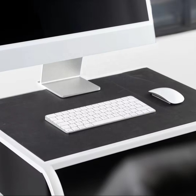 Double-Sided PVC Leather Mouse Pad Custom Leather Desk Mat Gaming Big Size Extended Mousepad LDP-0092F