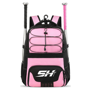 Bolsa grande para equipo de béisbol, mochila deportiva resistente diseñada para guardar equipos, bates, cascos y tacos, perfecta para juegos y prácticas. - Product Image 1