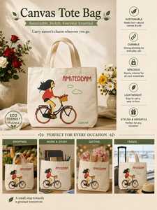Sac fourre-tout en toile robuste Amsterdam, style vintage anglais, qualité supérieure, très demandé, grande quantité, origine anglaise - Product Image 2