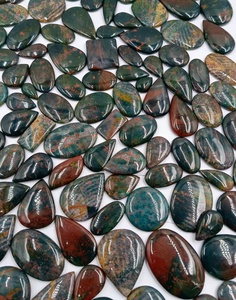 Cabochon en Sardine Naturelle Polie Faite à la Main, Vente en Gros, pour Fabrication de Bijoux, Fourniture d'Usine, Coupe Coussin, Coupe Poire - Product Image 2