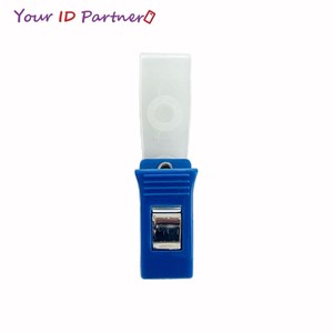 Clip porte-carte d'identité clip badge en plastique - Product Image 4