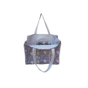 Bolso Tote de Algodón a Rayas Vintage de Lujo de Alta Gama para Mujer, con Asa Larga, Ideal para Viajes de Verano, Fiestas en la Playa, Almacenamiento y Exposiciones - Product Image 5