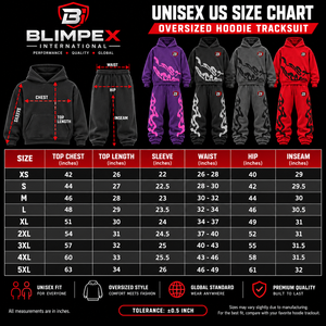 OEM Custom Unisex <b>Purple</b> Flame Print Hoodie Tracksuit Oversized Heavyweight Fleece Streetwear Set - Product Image 5