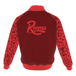 Reema personalizado 100% lana Varsity marca chaquetas fabricante al por mayor Letterman bombardero chaqueta con logotipo para los hombres - Product Image 3