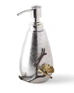 Dispensador de Jabón Líquido de Acero Inoxidable para Encimera, Bomba de Jabón Metálica para Baño y Cocina - Product Image 4