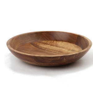 Tazón para Servir Ensaladas y Frutas de Madera de Acacia Ecológica con Base, para Fiestas y Aperitivos, 2026 - Product Image 5