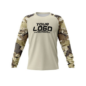 Fabricant OEM de t-shirts de pêche, fournisseur en gros de marques privées, production en vrac, vêtements en tissu anti-UV à séchage rapide - Product Image 2