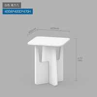 Table basse de luxe à vent nordique avec épissage simple pour zone de loisirs côté maison ou bureau quelques combinaisons d'angle de canapé