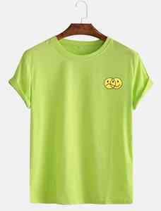 T-shirt à manches courtes pour homme, col roulé, coupe classique, 100% fibre de bambou, anti-rétrécissement, logo personnalisé professionnel, vêtements décontractés pour homme - Product Image 2