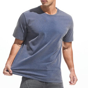 เสื้อยืดพรีเมียมขายส่งสำหรับผู้ชาย ผ้าฝ้าย 100% ทรงเข้ารูป พร้อมโลโก้สั่งทำ พิมพ์ลายดิจิตอล เสื้อยืดผู้ชาย - Product Image 2
