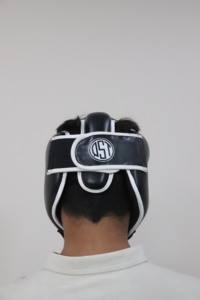 Protector de Cabeza para Boxeo, de Cuero PU, Equipo de Protección para Entrenamiento de MMA, Kickboxing, Sparring, Protección para la Cabeza, Muay Thai, Artes Marciales - Product Image 3