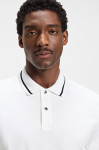 Polo à manches courtes en coton pour hommes, polo de golf à séchage rapide, chemise à manches courtes anti-humidité - Product Image 5