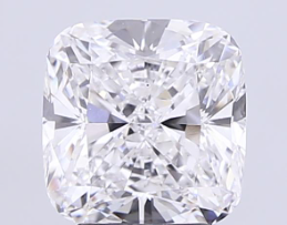 Diamante Cultivado en Laboratorio Ilois de 4.01 CT, Corte Cuadrado Cojín Modificado, Color E, Claridad VS1, Tipo CVD IIa, Certificado IGI - Product Image 1