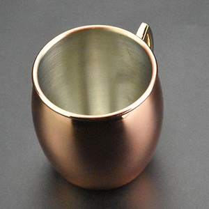 Taza de Cobre Reutilizable Ecológica de Alta Calidad para Moscow Mule, Capacidad de 400 ml, con Asa, para Cerveza, Fiestas de Halloween y Navidad - Product Image 4