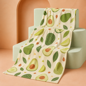 Custom Printed <b>Throw</b> Blanket Personalized Butterfly Horse Snowboard Avocado Dental Flamingo Sublimation Flannel Fleece Polyester - Product Image 2