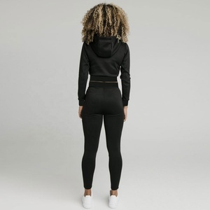 Wholesale Luxury Printed Winter Windbreaker Tracksuit Custom 2 Piece <b>Set</b> Womens Contrast Color Jogging <b>Sets</b> Cheap Price Oem - Product Image 6