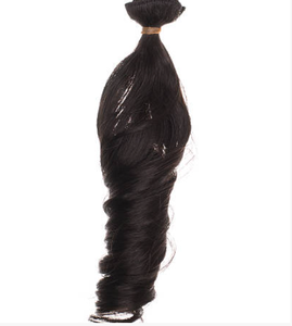 Extensions de cheveux Remy vierges indiennes brutes personnalisables Faisceaux de tissage à cuticules alignés Style enveloppant teint pour trame de génie - Product Image 6
