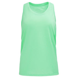 Camiseta sin mangas de alta calidad para mujer, cuello redondo, transpirable, de poliéster/algodón, para playa y natación. - Product Image 1