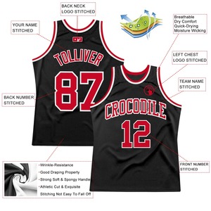 Maillot de basket personnalisé en gros pour hommes et jeunes, uniforme de basket respirant en maille à séchage rapide, vêtements de sport avec impression par sublimation - Product Image 2