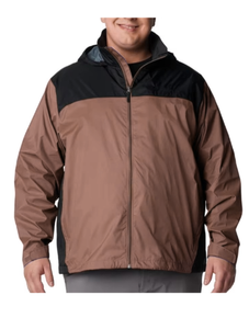 Chaqueta Cortavientos Impermeable Ligera con Capucha Azul y Cremallera, Diseño Personalizado, para Hombre - Product Image 2