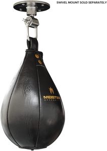 Saco de Boxeo de Cuero Genuino Hecho a Medida, de Alta Resistencia, con Bola de Velocidad, Set de Entrenamiento de MMA para Adultos, de un Solo Extremo, para Práctica de Boxeo - Product Image 3