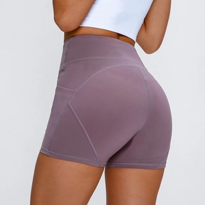 Shorts de Verano para Mujer, Cintura Alta, Ligeros, Transpirables, para Uso Casual, Playa, Vacaciones, Cintura Elástica, Corte Ajustado - Product Image 6