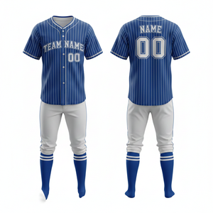 Uniforme de Béisbol Personalizado al por Mayor con Pantalones, Ropa Deportiva Sublimada para Equipos - Product Image 1