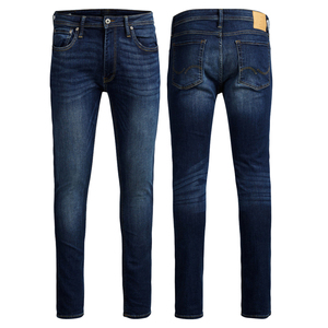 กางเกงยีนส์เดนิมพรีเมียมสไตล์วินเทจสำหรับผู้ชาย ขายส่ง ทรงตรง สตรีทแวร์ ขาดๆ แบบลำลอง แฟชั่น Y2K สำหรับฤดูร้อน สีพื้น - Product Image 1