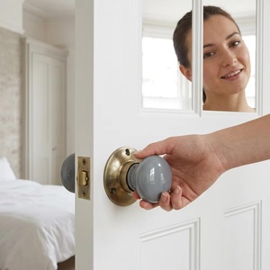 Modern Ceramic <b>Door</b> <b>Knob</b> and Handle Durable Furniture Decor for Bedroom Kitchen Bathroom & Living Room - Product Image 5