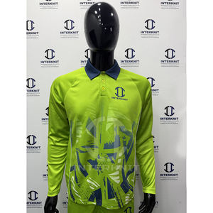 Maillot de cricket respirant en mesh, anti-UV, séchage rapide, uniformes d'équipe professionnels, extensible dans 4 directions, léger - Product Image 2