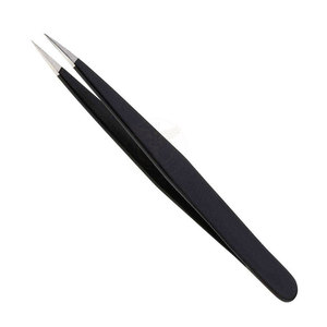 Pinzas Profesionales Personalizadas de Acero Inoxidable para Cejas, Punta Inclinada, Duraderas y Reutilizables - Product Image 3