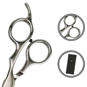 Ciseaux de coiffure professionnels en acier inoxydable, lame tranchante, manche long, pour droitiers, outil de coupe de cheveux pour salon de coiffure - Product Image 4