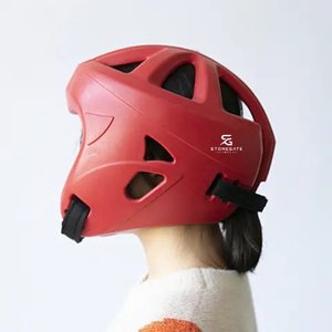 Protège-tête de boxe léger et respirant en cuir, réglable, design personnalisé pour hommes et femmes, MMA Sparring 2026 - Product Image 6
