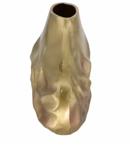 Pot de fleur en aluminium fait à la main à bas prix Vase de décoration de mariage Présentoir de table de sol Vase doré vintage de luxe - Product Image 6