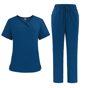 Custom Logo Apparel & Accessories Wholesale Luxury Modern Unisex Medical Uniforms Set - Product Image 3