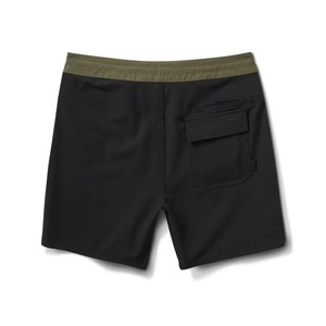 Shorts de bain classiques pour hommes, couleur unie, séchage rapide, pour l'été, avec ceinture élastique et doublure en maille, bas décontractés - Product Image 6