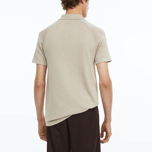 เสื้อโปโลคลาสสิกผู้ชาย แขนสั้น เสื้อโปโลผู้ชายแบบสั่งทำ เสื้อยืดเนื้อนุ่มใส่สบายสำหรับฤดูร้อน คุณภาพสูง ระบายอากาศได้ดี เหมาะสำหรับใส่ลำลอง - Product Image 2